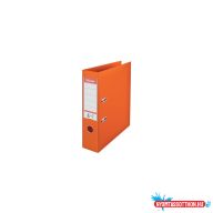   Iratrendezõ A4, 7,5cm, PP élvédõ sínnel, Esselte Standard Vivida narancssárga