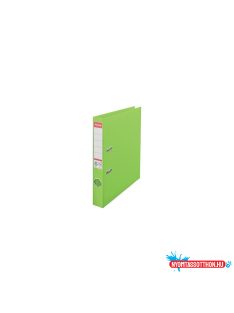   Iratrendezõ A4, 5cm, PP élvédõ sínnel, Esselte Standard Vivida világoszöld