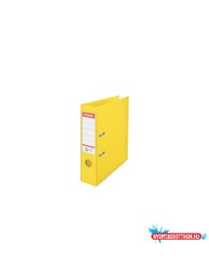   Iratrendezõ A4, 7,5cm, PP élvédõ sínnel, Esselte Standard Vivida citromsárga