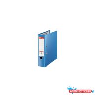   Iratrendezõ A4, 8cm, PP élvédõ sínnel, Esselte Standard Plus Vivida kék