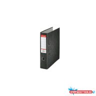 Iratrendezõ A4, 7,5cm, karton Esselte Rainbow fekete