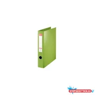   Gyûrûskönyv A4, Maxi 6cm, 4 gyûrû, D alakú, PP Esselte Jumbo Vivida zöld