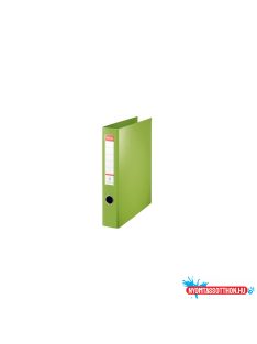   Gyûrûskönyv A4, Maxi 6cm, 4 gyûrû, D alakú, PP Esselte Jumbo Vivida zöld