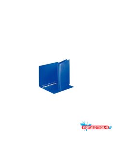   Gyûrûskönyv panorámás A4, 3,5cm, 4 gyûrû, D alakú, PP Esselte kék