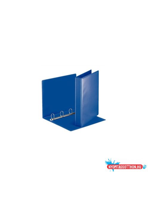 Gyûrûskönyv panorámás A4, 5cm, 4 gyûrû, D alakú, PP Esselte kék