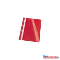   Gyorsfûzõ lefûzhetõ A4, PP  10 db/csomag, Esselte Vivida piros