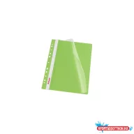   Gyorsfûzõ lefûzhetõ A4, PP  10 db/csomag, Esselte Vivida zöld
