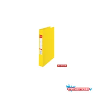  Gyûrûskönyv A4, 4,2cm, 4 gyûrû, PP Esselte Standard Vivida sárga