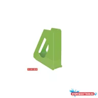 Iratpapucs 6,8cm, mûanyag, Esselte Europost Vivida zöld