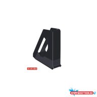 Iratpapucs 6,8cm, mûanyag, Esselte Europost Vivida fekete