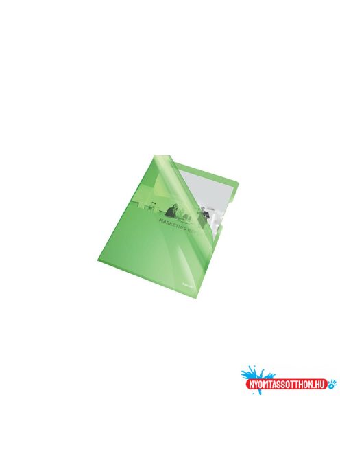 Genotherm 'L' A4, 150 micron víztiszta felület Esselte Luxus zöld