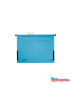 Függõmappa A4, karton oldaltzárt Leitz Alpha kék