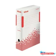   Archiváló doboz A4, 100mm, újrahasznosított karton Esselte Speedbox fehér