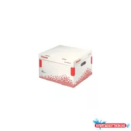   Archiváló konténer L méret újrahasznosított karton Esselte Spee dbox fehér