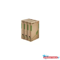   Archiváló doboz A4, 80mm, újrahasznosított karton Esselte Eco barna