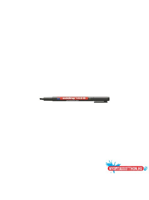 Alkoholos marker 1-3mm, 143B OHP Edding fekete