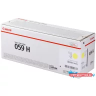 Canon CRG 059H Toner Yellow 13.500 oldal kapacitás