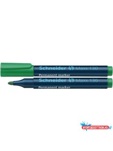   Alkoholos marker 1-3mm, kerek végû Schneider Maxx 130 zöld