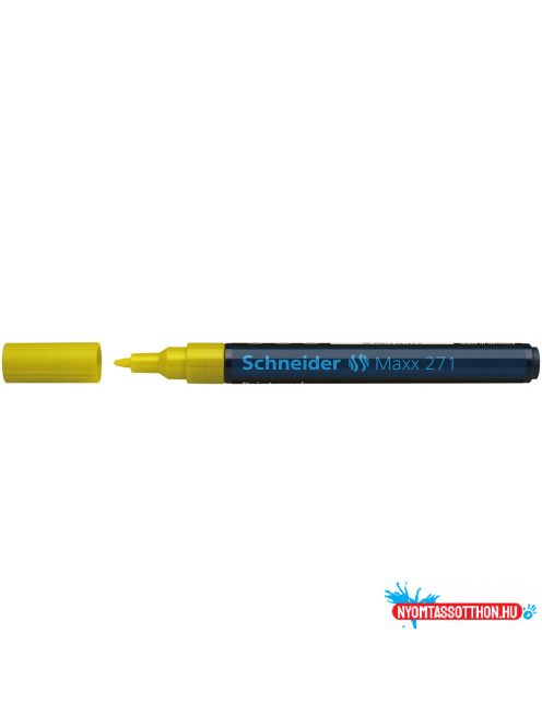 Lakkmarker 1-2mm, Schneider Maxx 271 sárga
