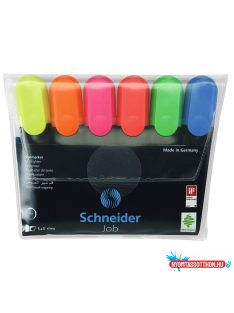   Szövegkiemelõ készlet 1-5mm, Schneider Job 150. 6 különféle  szín