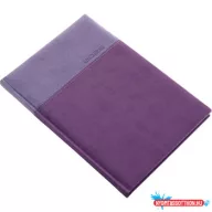   Határidőnapló Lux B/5, heti fehér lapokkal lila Realsystem 2026.