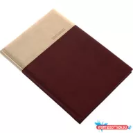   Határidőnapló Lux B/5, heti fehér lapokkal barna Realsystem 2026.