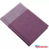   Határidőnapló Lux A/5, napi fehér lapokkal lila Realsystem 2026.