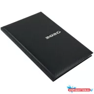   Határidőnapló Carbon B/5, heti fehér lapokkal kék Realsystem 2026.