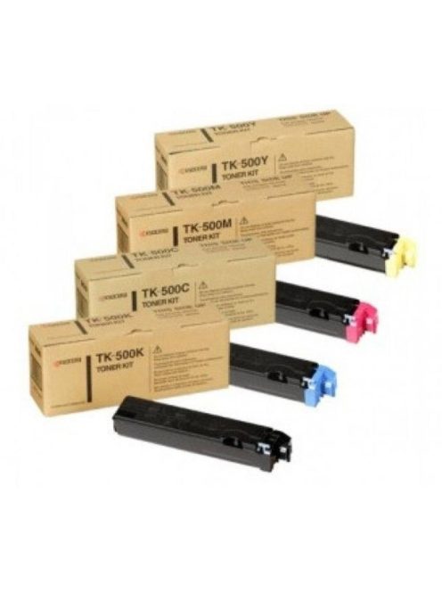 Kyocera TK500K toner, black (Eredeti)