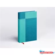   Határidőnapló Prémium M B/5, heti krémszínű lapokkal türkiz Realsystem 2026.