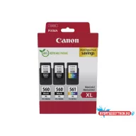  Canon PG-560XLx2 + CL-561XL Multipack 2x14,3 ml +1x12,2 ml (Eredeti)