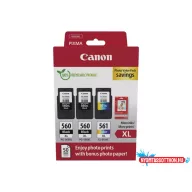   Canon PG-560XLx2 + CL-561XL Tintapatron Multipack 2x14,3 ml + 1x12,2 ml (Eredeti)