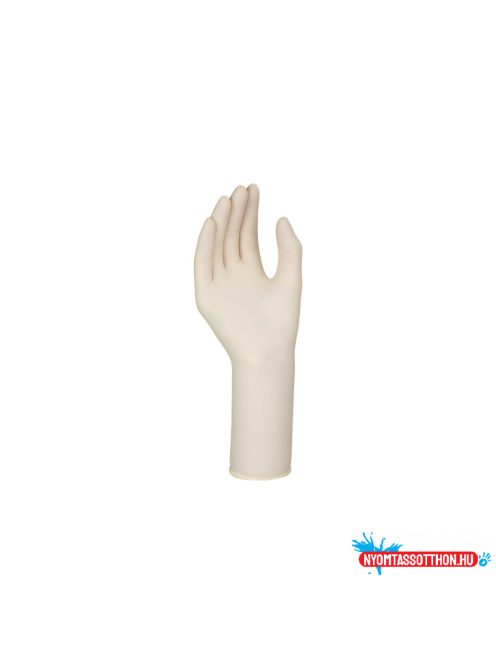 Gumikesztyû latex púdermentes, hosszú szárú M jobb/bal 2x50 db Santex fehér