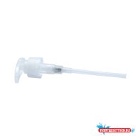 Adagolóhoz pumpa műanyag fehér