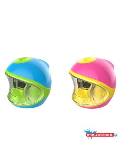   Hegyezõ asztali elektromos 1 lyukú tartályos, cserélhetõ penge, Keyroad Racer vegyes színek