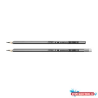   Grafitceruza HB, háromszögletû 12 db/bliszter Keyroad Black