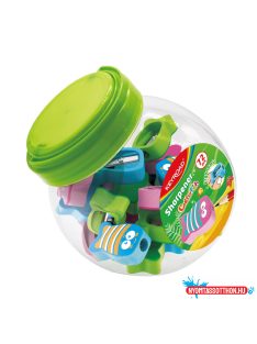   Hegyezõ 1 lyukú 72 db/display Keyroad Funnyfish vegyes színek
