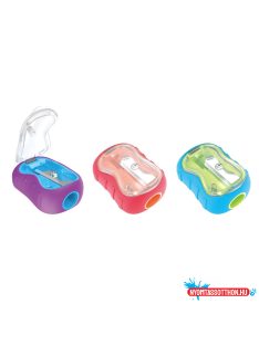   Hegyezõ 1 lyukú fedeles 2 db/bliszter Keyroad Seed vegyes színek