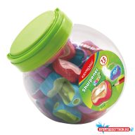   Hegyezõ 1 lyukú fedeles 72 db/display Keyroad Seed vegyes színek