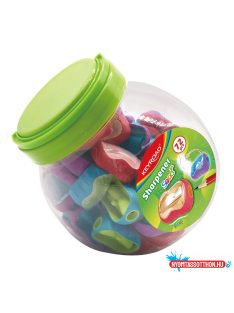   Hegyezõ 1 lyukú fedeles 72 db/display Keyroad Seed vegyes színek