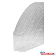   Iratpapucs 8cm, mûanyag, 80x300x250mm, Bluering(R), víztiszta