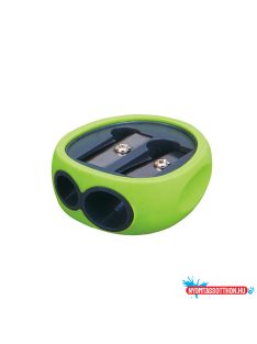   Hegyezõ 2 lyukú 24 db/display Keyroad Rubber vegyes színek