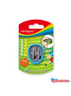 Hegyezõ 2 lyukú Keyroad Rubber vegyes színek