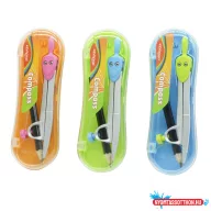 Körzõ ceruzás, fém Keyroad Smart vegyes színek