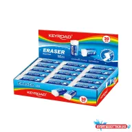 Radír, PVC 30 db/display Keyroad