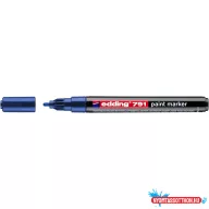 Lakkmarker 1-2mm, kerek Edding 791 kék