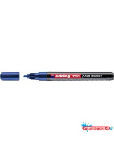 Lakkmarker 1-2mm, kerek Edding 791 kék