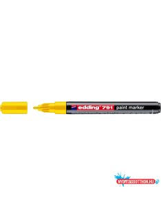 Lakkmarker 1-2mm, kerek Edding 791 sárga