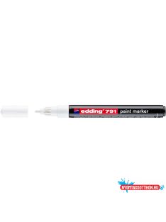 Lakkmarker 1-2mm, kerek Edding 791 fehér