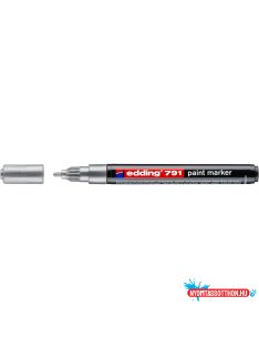 Lakkmarker 1-2mm, kerek Edding 791 ezüst
